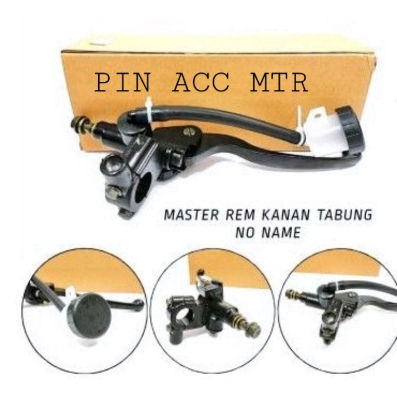 MASTER REM NO NAME KANAN TABUNG BESAR/KECIL BISA DI PAKAI UNIVERSAL MOTOR