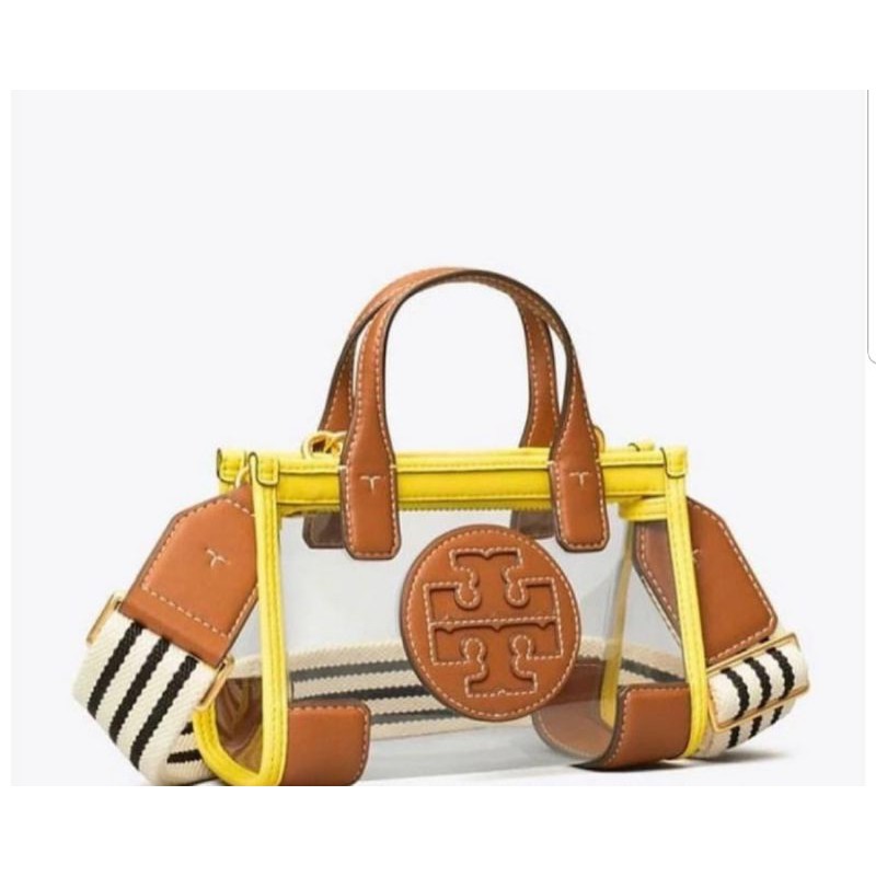 Tory Burch Ella Clear Micro Tote