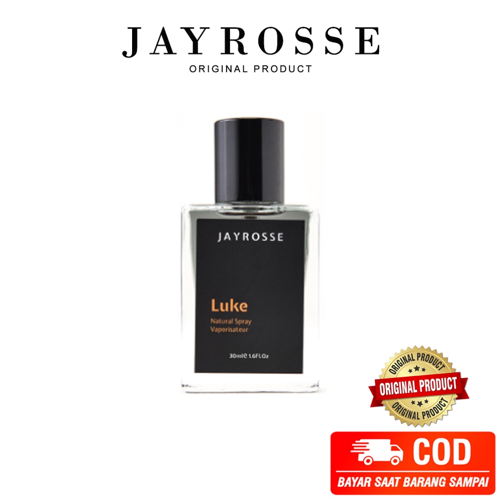 Jayrosse Parfum Luke Parfum Pria Tahan Lama | Original Jayrosse Perfume Luke