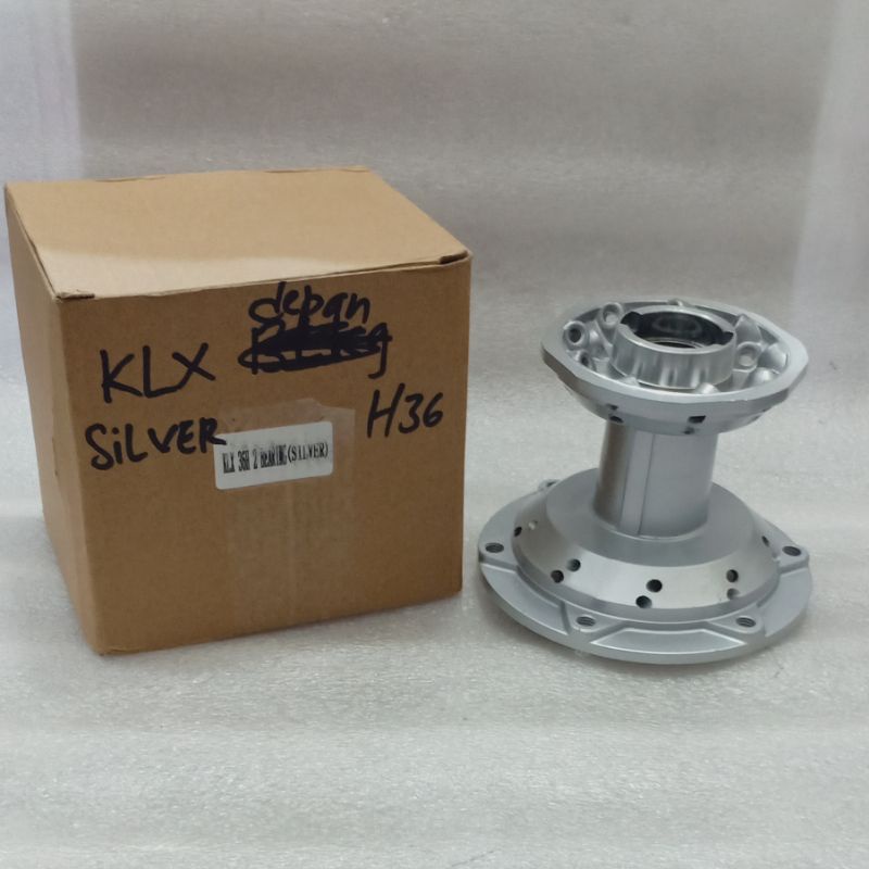 TROMOL DEPAN KLX 150 H36 HOLE 36 SILVER POLOS