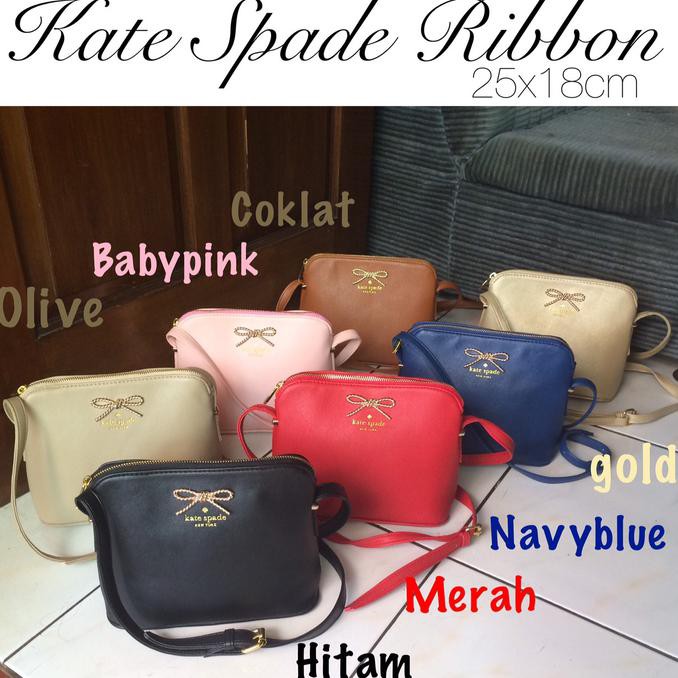 Harga Murah & Terjamin Tas Kate Spade Mandy Ribbon DDS589