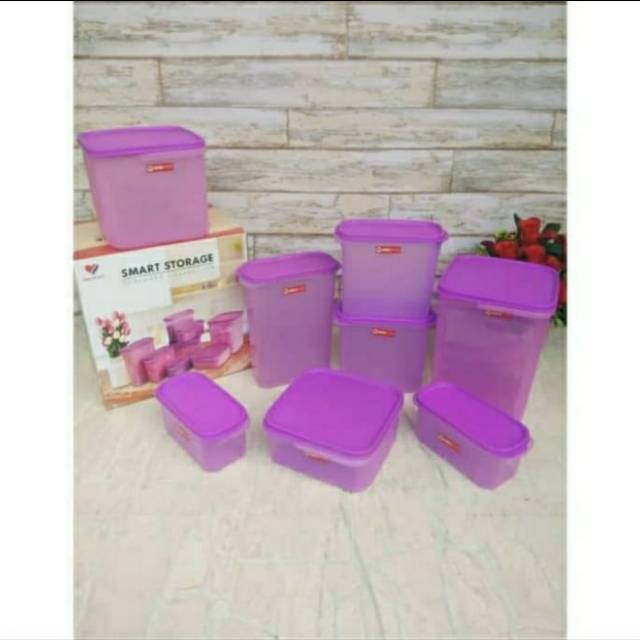 Toples Set plastik sealware smart storage/Toples Snack