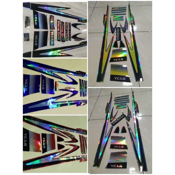 striping sticker stiker yamaha f1zr fiz r ss two Malaysia chrom hologram ss two hologram