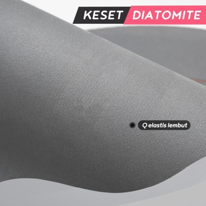 Keset Kaki Diatomite Keset Kaki Kamar Mandi Nyerap Air Anti Slip ACC