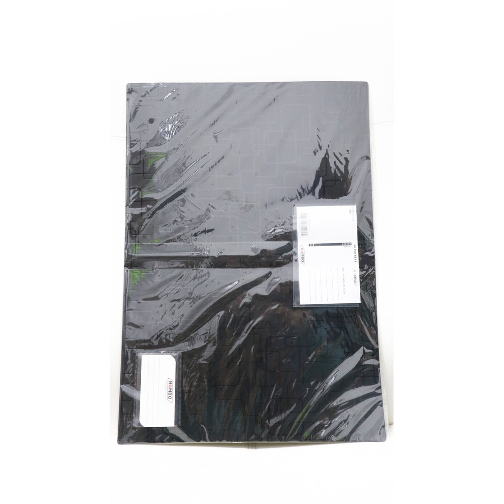 

Clear Holder 40 Lembar Hombo Folio Atk - Black