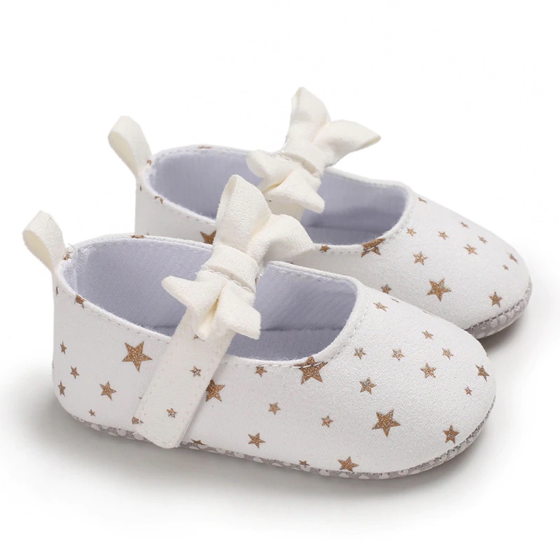 Sepatu Bayi Prewalker Perempuan Umur 0 - 12 Bulan Sepatu Flat Anak Bayi Perempuan Baby Prewaker Shoes Cewek Murah Umur 0 - 14 Bulan, umur 1 Tahun 0 - 6 Bulan Copy AK 08