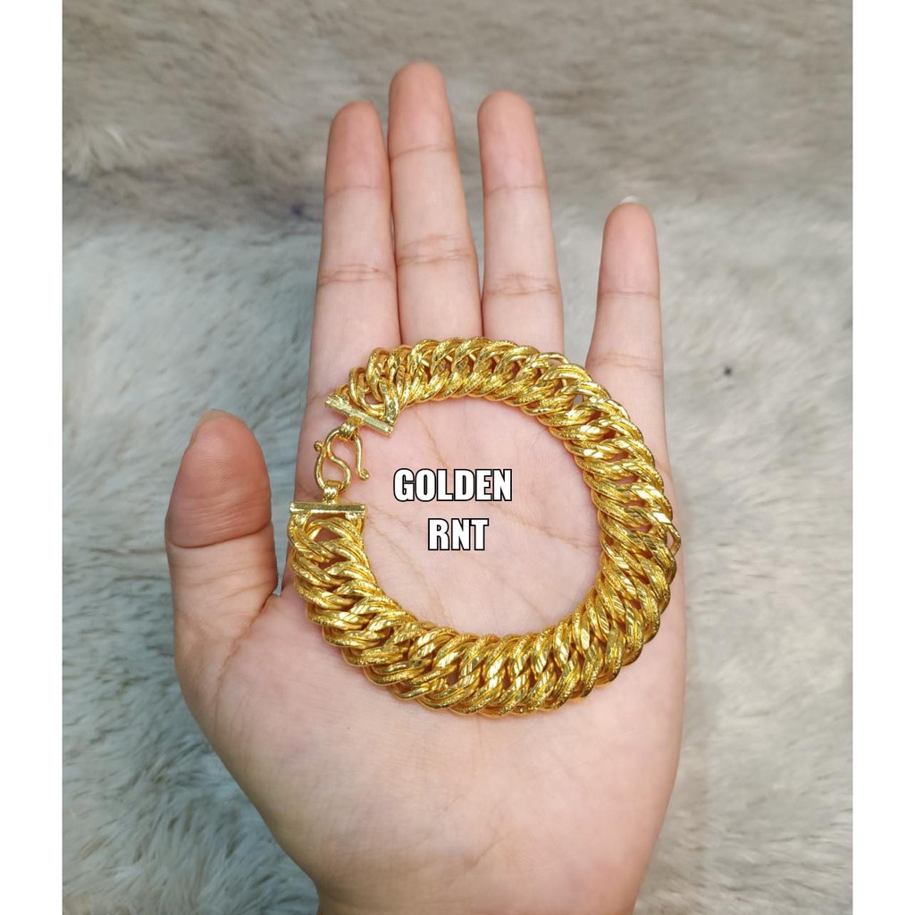 Gelang Imitasi Emas Sisik Naga