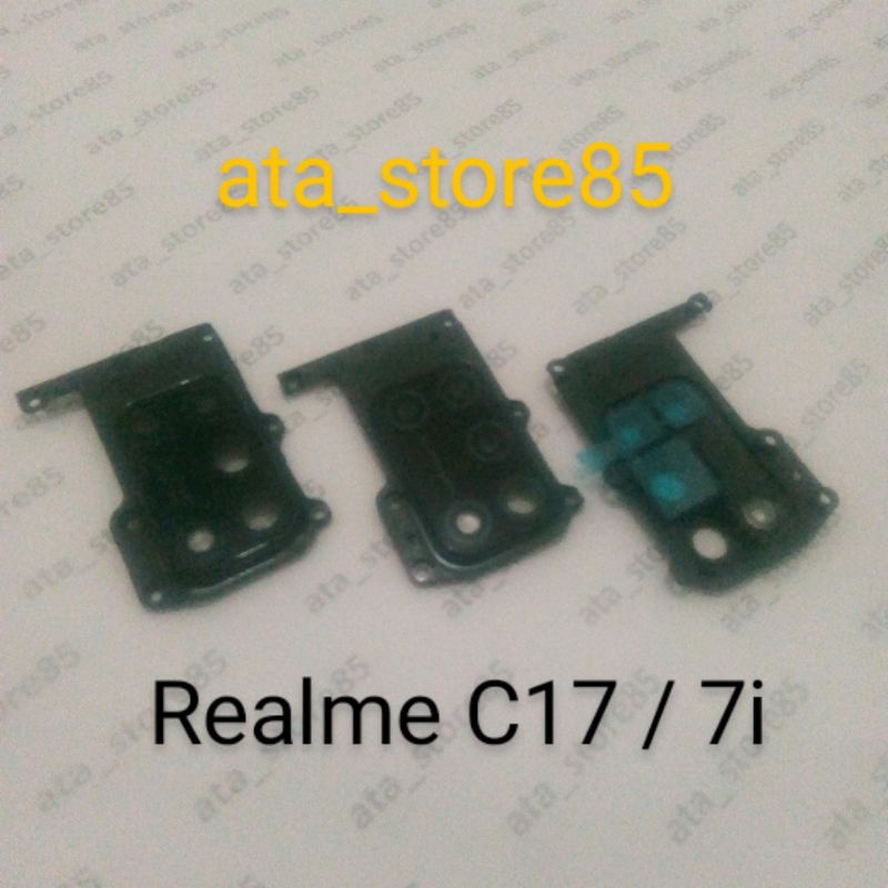 Ring+Lensa Kamera Realme C17 | Realme 7i Kaca Camera Belakang Original