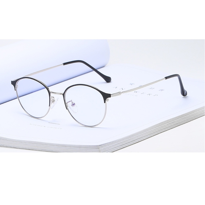 Kacamata Photochromic Bentuk Oval Anti Radiasi Komputer Untuk Pria Dan Wanita