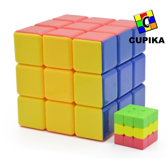 Rubik Raksasa Jumbo Big 3x3 18 cm Giant Cube 3x3x3 HeShu Stickerless 18cm besar