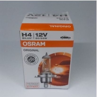 BOHLAM HEADLAMP MOBIL OSRAM H4 12V 60/55 WATT ORIGINAL