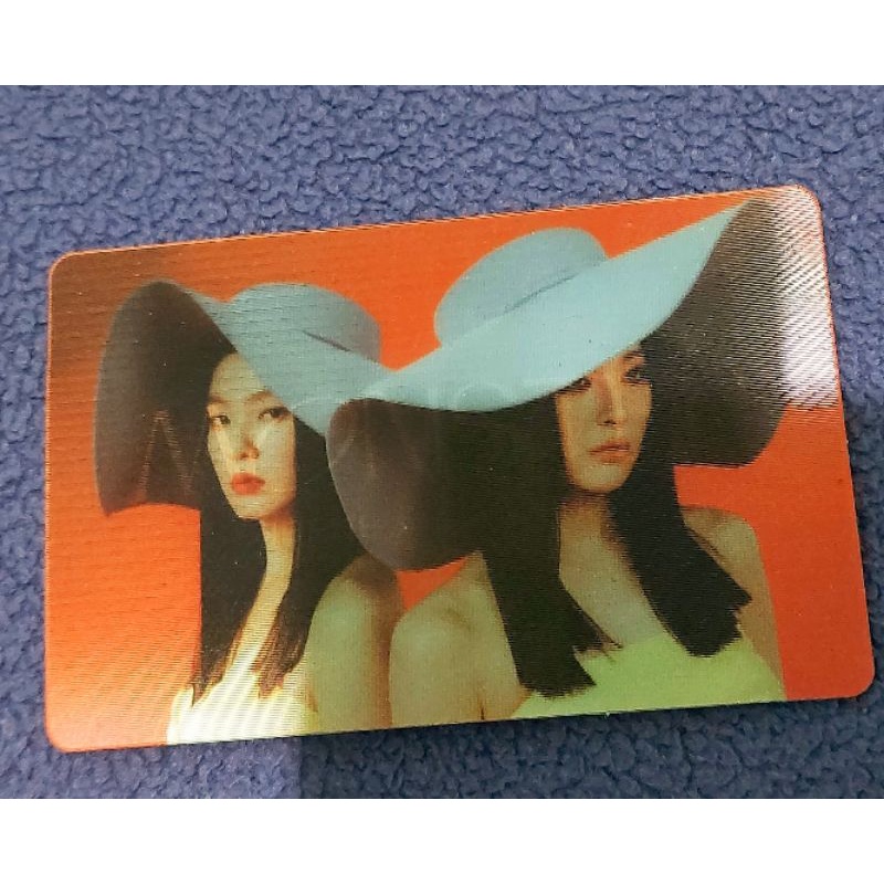 Red Velvet - Guarantee Card Irene Seulgi Album Monster