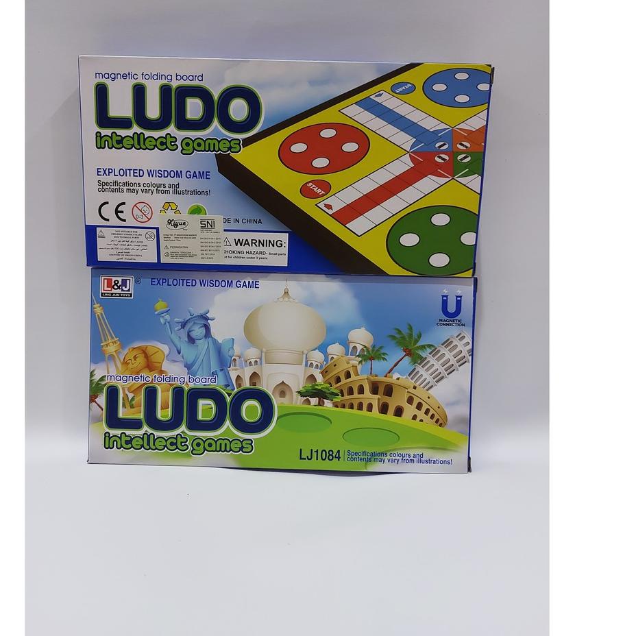 F0043 FENGWEI TOYS MAINAN LUDO MAGNET PREMIUM LUDO MAGNET BOARD GAME LUDO MAGNET