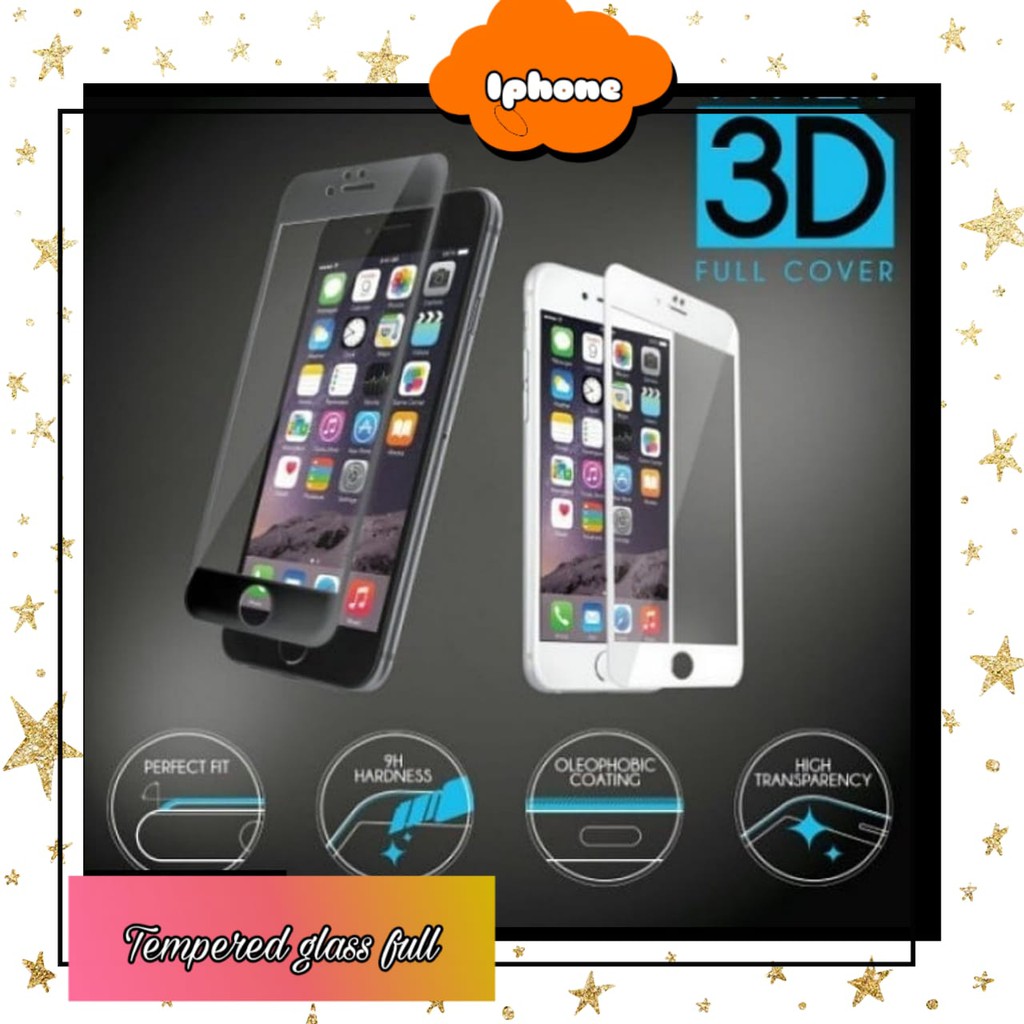 (JC) TEMPERED GLASS FULL SCREEN IPHONE11 IPHONE 11Pro Max IPHONE 5 6 7 8 7PLUS 8PLUS IPHONE X XS XR XSMAX