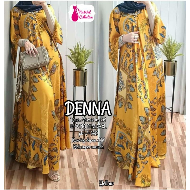 MAXI DRESS DENNA RAYON BY NAWAL