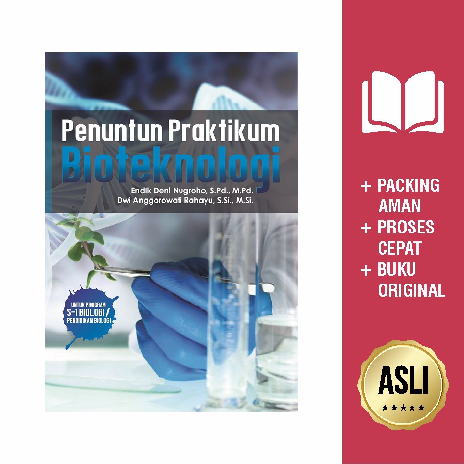 Jual Buku Penuntun Praktikum Bioteknologi Buku Panduan Kuliah | Shopee ...