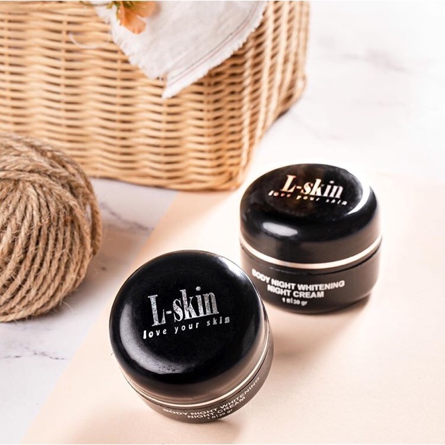 L-skin body night cream
