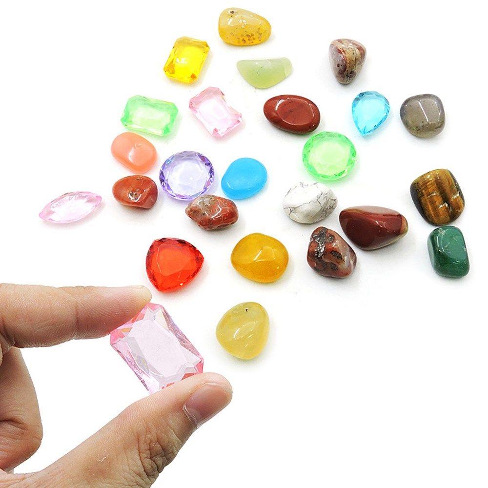 R-flower Advent Calendar Hidden Box Gemstone XMAS Gift Rocks Batu Kristal