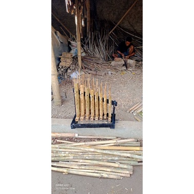 Angklung 8 Nada 2 Tabung Toel