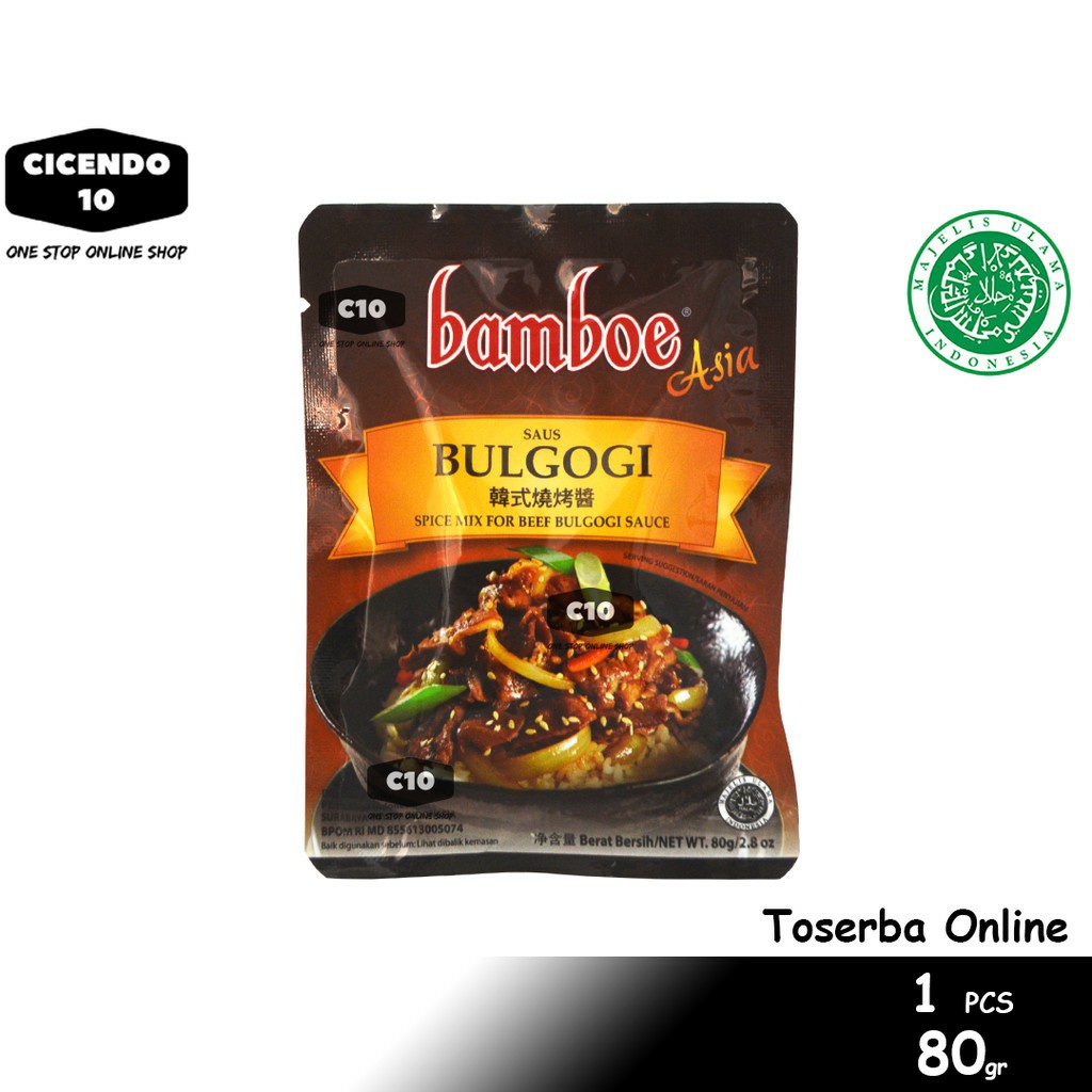 

Bamboe Asia Saus Bulgogi - 80gr