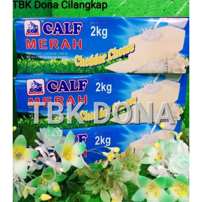 

KEJU CALF MERAH CHEDDAR 2 KG MURAH