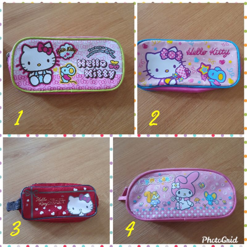 Tempat pensil Hello Kitty pensil case kado souvenir ulang tahun