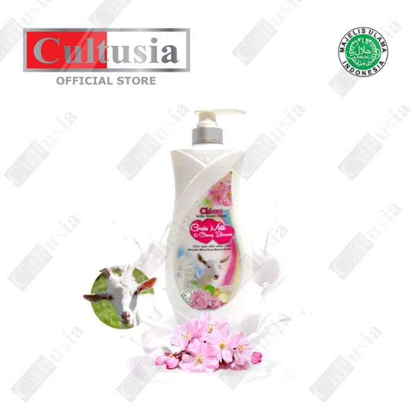 SABUN MANDI CAIR CHERY BLOSSOM 900 ML + BONUS SHOWER BALL