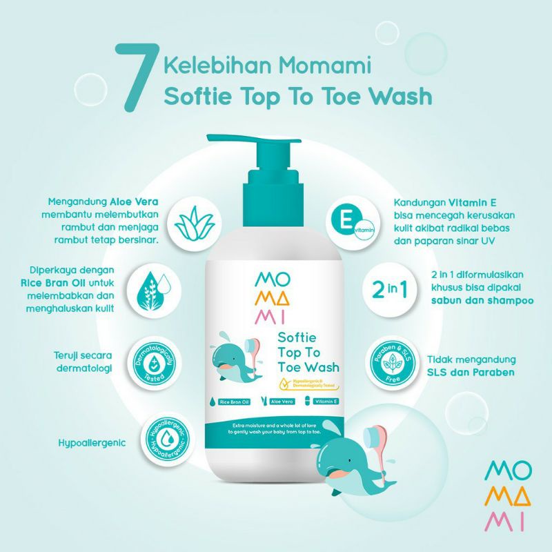 Momami Softie Top To Toe Wash