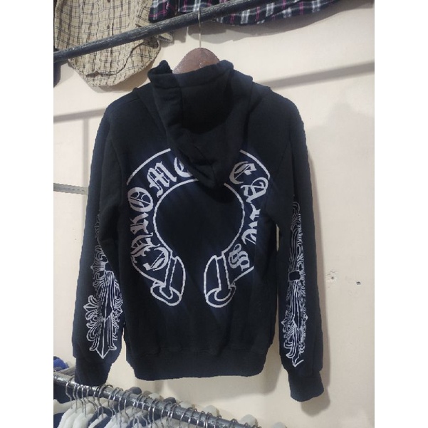 Zipper Hoodie Chrome Hearts Second Original