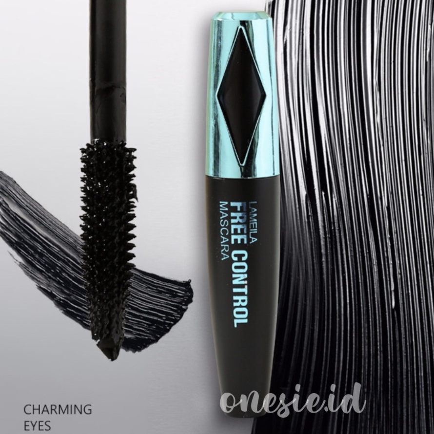 LAMEILA Maskara Teal Lash Curling Slender Mascara Long Lasting Waterproof Berfungsi Membuat Mata Lebih Bervolume LA072