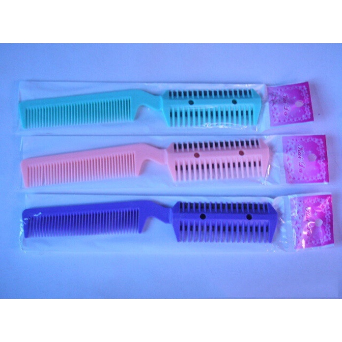 【TERSEDIA &amp; COD】1 Perempuan Gunting Profesional Rumah Tangga DIY Razor Sisir Rambut Sparse Scler