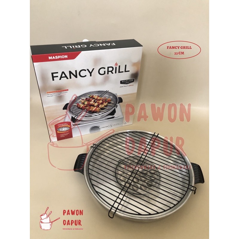 Maspion Fancy Grill 33 cm / Alat Panggang Serbaguna