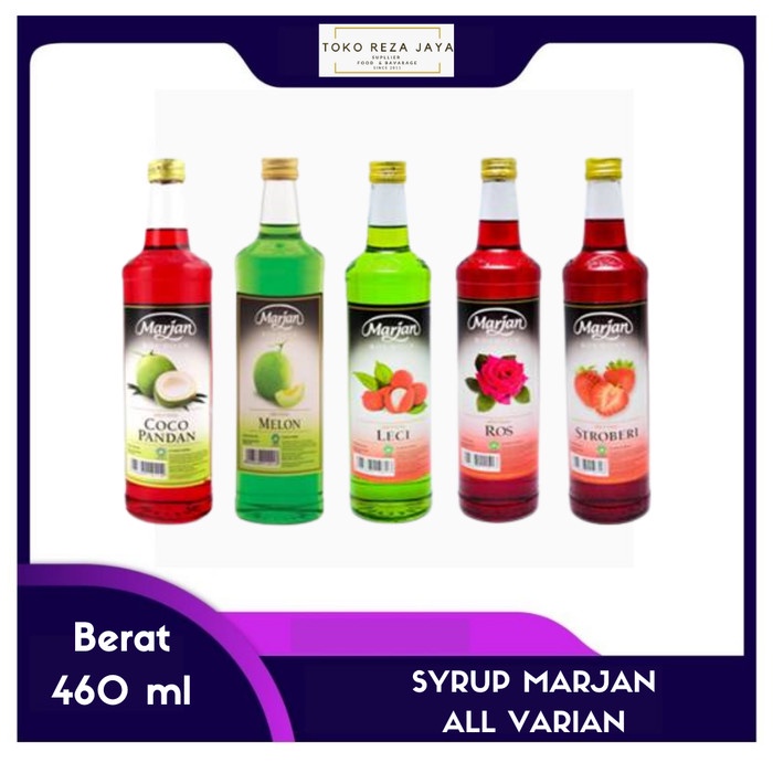 Jual Syrup Marjan All Varian Indonesiashopee Indonesia