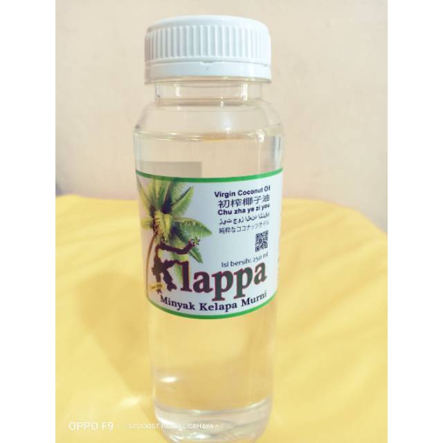 

VCO 250ml Minyak Kelapa Murni asli Manado ijin Resmi BPOM