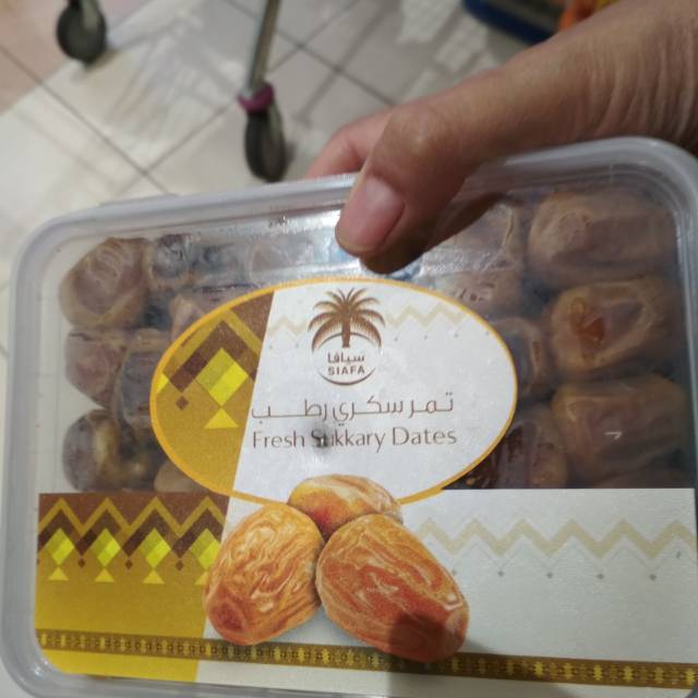 

Kurma sukary Merk Siafa Saudi Arabia 500gr