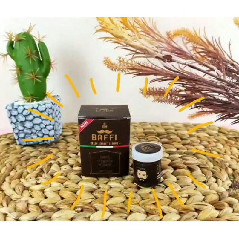 COD Baffi Cream Italian Gentlemen Mustache 100%Original