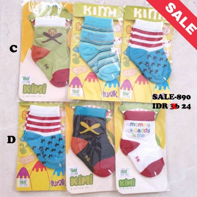 SALE Kaos Kaki Anak (kode: 890)