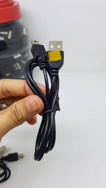 QTop Kabel Data ESIA Kabel Charger G900 Kabel Casan MP3 MP4 Kabel V3 Mini USB-B Tipe B