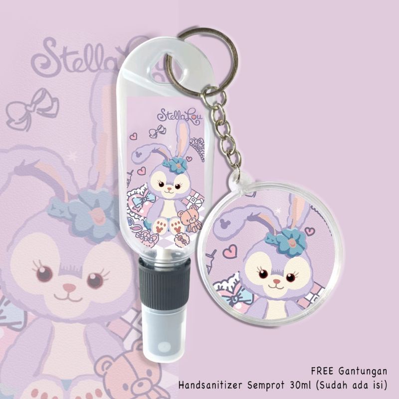 HAND SANITIZER BERUANG RABBIT/SPRAY 30ML FREE GANTUNGAN