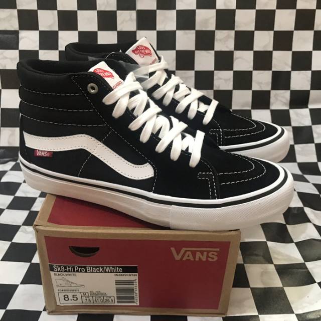 Vans sk8 hi BW/sepatu murah/vans original/sepatu vans murah/