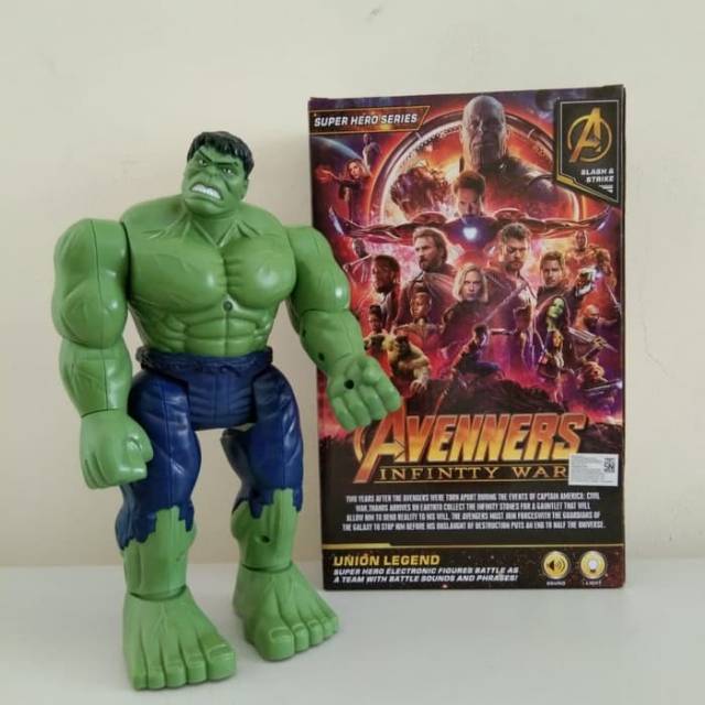 MAINAN ROBOT HULK AVENGERS - ANAK EDUKATIF - AVENGER EDUKASI