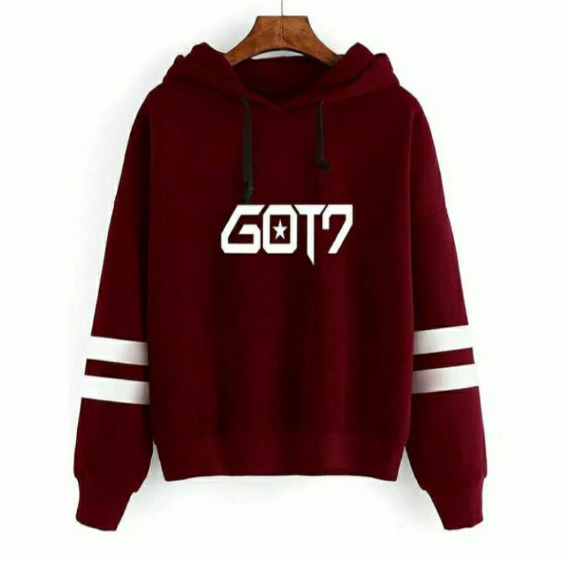 S - XXXXXL(6XL) HOODIE GOT7 BIGSIZE OVERSIZE Jaket KPop IGOT7 S M L XL XXL 3XL 4XL 5XL 6XL Jumbo