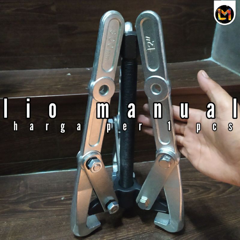 Treker Bearing 12 inch Kaki 3 kapasitas 50 - 300 mm - Treker 3 Kaki 12 Inch - Bearing Puller Kaki 3