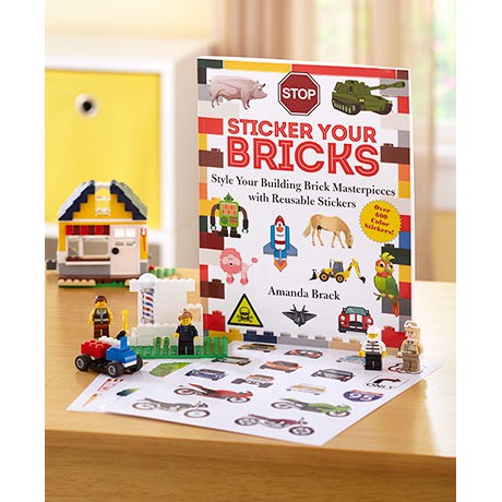 

Sticker Your Bricks With 600 Reusable Color Stickers