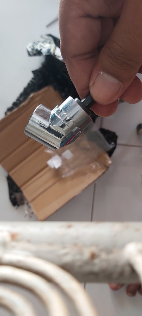 Mata Bor L Angle 1/4inch Hex Bit Socket - 105