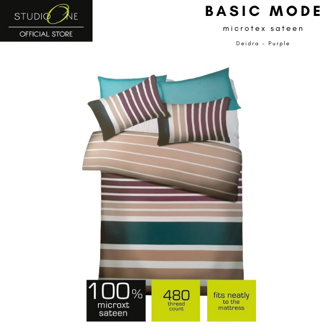 SPREI SET - STUDIO ONE Basic Mode MicroXT Design Deidra Purple