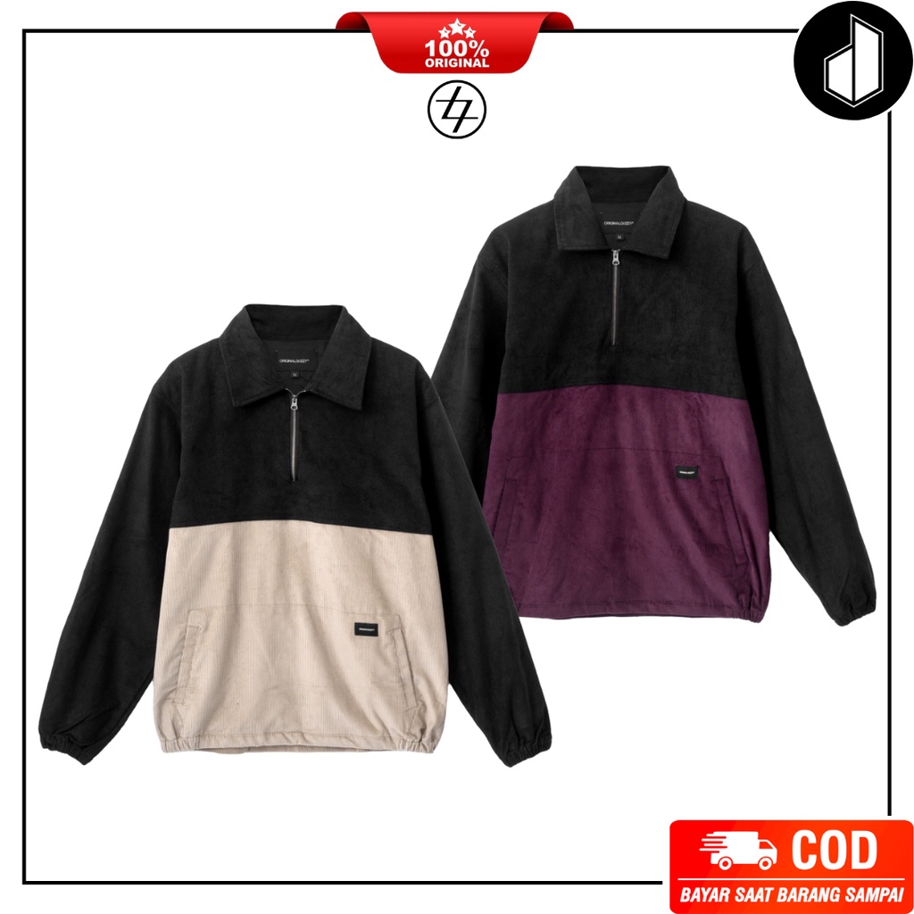 Half Zip Sweater Original Quzzy Crewneck 106