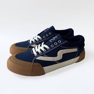 SEPATU PATROBAS CLOUD LOW ORIGINAL BLACK WHITE NAVY CHARVOAL GUM