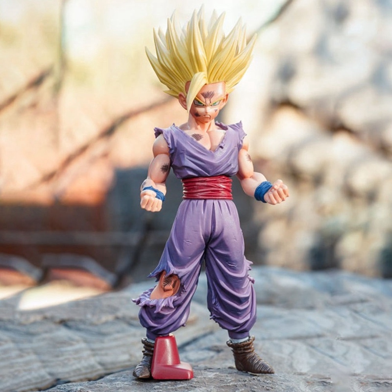 Dragon Ball Z Super Saiyan Son Gohan Action Figures Master Stars Piece 25cm Anim