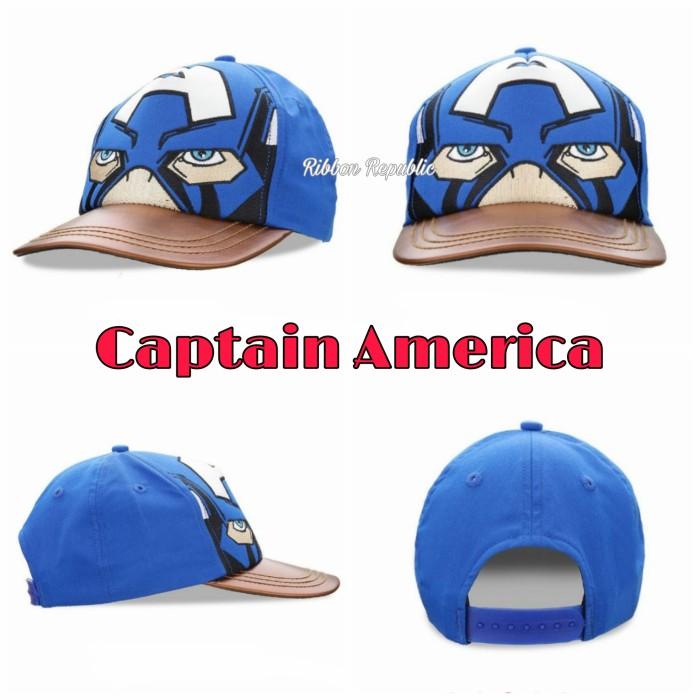 Topi Anak Spiderman Cap Original Marvel Merchandise Ori Murah Bagus